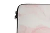 MuchoWow® Laptop Hülle 14 ZollMarmor - Weiß - Rosa - Produktbild-Vorschau 3
