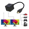 Techly HDMI Videokabel Splitter Stecker auf 2x HDMI Buchse Anteprima dell’immagine prodotto 1