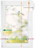 Diagram showing how to measure for a window blind installation. Produktbild-Vorschau