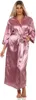 Dámska dlhá nočná košeľa Kimono Hodvábny župan, Heath 2XL Náhľad obrázku produktu 1
