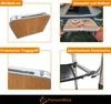 Campingtisch faltbar Höhenverstellbar 26/50/62 cm  Camping Produktbild-Vorschau 2