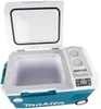An open portable cooler/warmer box with the lid lifted. Produktbild-Vorschau