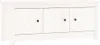 vidaXL Scarpiera bianca 110x38x45,5 cm in legno di pino Anteprima dell’immagine prodotto 1