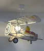Lustre et lampe suspension enfant avion ours Petit Teddy Voir les images du produit 4