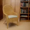 KRINES HOME  Bequemer Rattansessel mit hoher Rückenlehne Produktbild-Vorschau 2