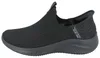 SKECHERS Slip-ins Easy Win Damen Slipper schwarz Textil Produktbild-Vorschau 2