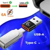 USB A auf USB C Adapter Max.6A Ladeadapter Datenübertragung Produktbild-Vorschau 5