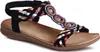 topschuhe24 3042 Damen Riemchen Sandalen Glitzer Produktbild-Vorschau 1