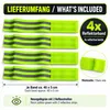 PRECORN Reflektorband 4er Set 40 x 5 cm Neon – Produktbild-Vorschau 7