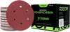 100 x RODOPI Klett Schleifpapier 150mm RedDevil Körnung K60 Produktbild-Vorschau 1