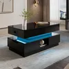 Merax Couchtisch Hochglanz mit LED Beleuchtung und Produktbild-Vorschau 6