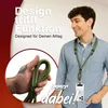 HoldMe Edition - Lanyard mit Karabiner Schwarz & 2 Pads - Produktbild-Vorschau 5