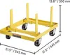 SucceBuy Motorständer 340 kg Verstellbarer Motorheber aus Produktbild-Vorschau 7