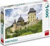 Puzzle Zamek Karlstejn 47x33cm 500 elementów w pudełku Podgląd zdjęcia produktu 3