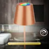 3 in 1 LED Tischlampe Akku USB Aufladbar RGBW Kabellos Produktbild-Vorschau 5