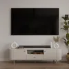AX LIVING TV-Schrank Halay Beige, 2 Türen & 1 Schublade Produktbild-Vorschau 5