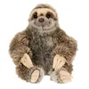 A stuffed toy sloth is sitting on a white background. Anteprima dell’immagine prodotto