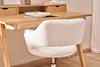 Miliboo - Design-Bürostuhl Weiß JESSY Produktbild-Vorschau 2