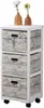 KESPER 14276 Regal mit 3 Boxen, 32 x 31 x 78/82 cm Produktbild-Vorschau 1
