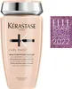 A bottle of Kerastase Curl Manifesto shampoo is shown next to an award badge. Produktbild-Vorschau