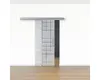 Pertura Glasschiebetür Komplettset Glera Mesh 02 1025x2050 Produktbild-Vorschau 4