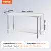 Table de préparation VEVOR en acier inoxydable, table de Voir les images du produit 7