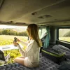 Kempingová podložka na spanie s vankúšom, zabudovaná pumpa, Náhľad obrázku produktu 5