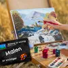 Malen Metallschild - Bildung ist wichtig Malen ist Produktbild-Vorschau 5