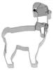 BIRKMANN Ausstechform Weihnachts-Lama, 9 cm, Edelstahl, Produktbild-Vorschau 1
