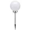 Hi Solarlampe LED Ø20cm weiß Kugel mit Erdspieß, Produktbild-Vorschau 2
