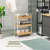 eluno 3-patrový kuchyňský vozík, servírovací vozík z Náhled obrázku produktu 4
