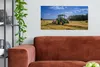 MuchoWow® - Leinwandbilder - Traktor - Bauernhof - Heu - Produktbild-Vorschau 2