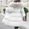 ASKSA Damen Mantel Wintermantel Lang Puffer Daunenmantel Produktbild-Vorschau 4