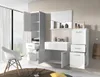 Set da bagno ALINA - rovere wotan / bianco lucido Anteprima dell’immagine prodotto 2