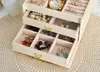 Boîte à Bijoux Beautylushh Beige Gugita rangement bijoux Voir les images du produit 3