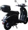 Motorroller Massimo 50ccm 45 km/h Euro 5, schwarz mit Top Produktbild-Vorschau 3