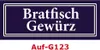 2 Stück Gewürzaufkleber Bratfisch Gewürz 40x16mm Produktbild-Vorschau 1