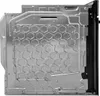 The back of a built-in oven, showing its metal casing and internal structure. Produktbild-Vorschau
