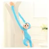 Leantoys Plüsch-Affe-Maskottchen mit Sound, blau 80 cm Produktbild-Vorschau 1