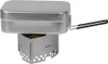 A camping mess tin set with a stove. Voir les images du produit