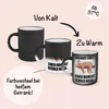 Trendation - Faultier Farbwechsel Zauber-Tasse mit Spruch Produktbild-Vorschau 2