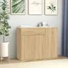 vidaXL Credenza rovere Sonoma 88x30x70 cm materiale a base Anteprima dell’immagine prodotto 21