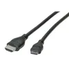 ROLINE High Speed HDMI kabel s Ethernetem, HDMI M - mini Náhled obrázku produktu 1