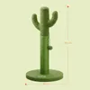 ACAZA Kratzbaum – Kratzbaum für große Katzen – 75 cm – Grün Produktbild-Vorschau 3