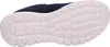 The sole of a navy blue sneaker with pink accents is shown against a white background. Podgląd zdjęcia produktu
