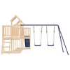 2024 Moderne Schaukeln Spielturm Massivholz Kiefer 905807 Produktbild-Vorschau 8