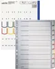 Leitz Register 43700000 blanko DIN A4 10teilig PP grau Produktbild-Vorschau 8