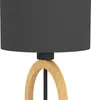Eglo Lampe de table Basildon 1 noir-marron 42,5 x 23 cm Voir les images du produit 5