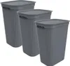 Rotho 3er-Set Wäschesammler 50 L Brisen - Wäschekorb 43,1 x Produktbild-Vorschau 1