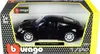 Metallmodell Porsche 911 Carrera S Schwarz 1/24 Produktbild-Vorschau 1